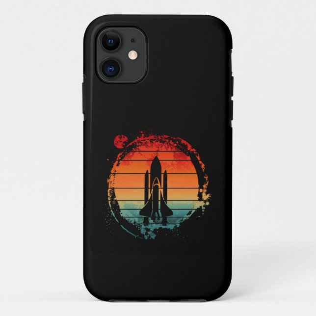 SPACE SHUTTLE VINTAGE Case-Mate iPhone HÜLLE (Rückseite)