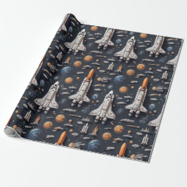 Space Shuttles | Geschenkpapier