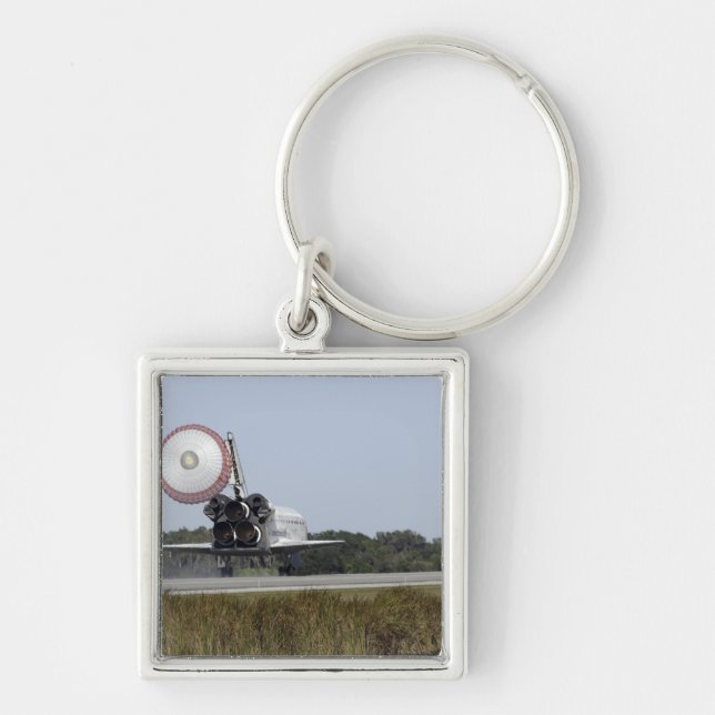 Space Shuttleservice Atlantis entfaltet seinen Dra Schlüsselanhänger (Vorne)