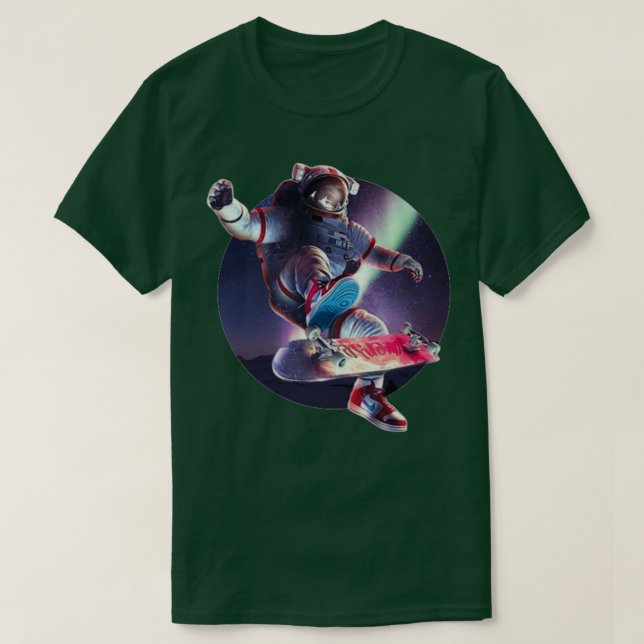 Space Skater T-Shirt (Design vorne)