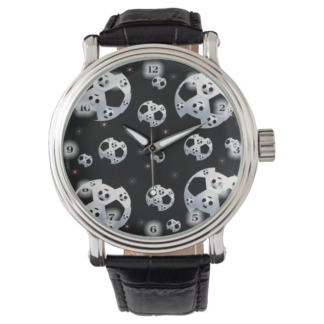 Space Soccer Watch Armbanduhr (Vorderseite)