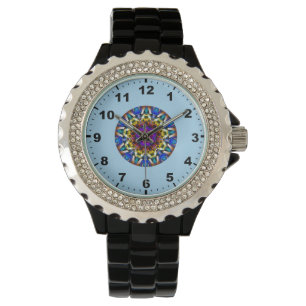 ~ Space Star Fraktal ~ Armbanduhr
