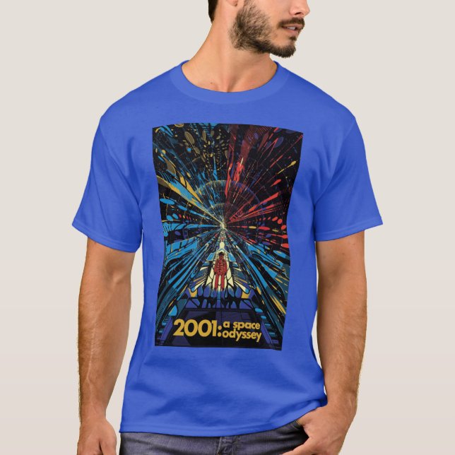 Space Station 2001 Art Design girl T-Shirt (Vorderseite)
