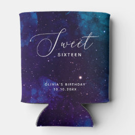 Space Sweet 16 | Cosmic Starry Night Sweet Sixteen Dosenkühler