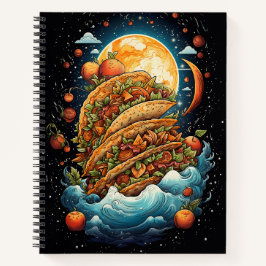 Space Tacos, Yum! Notizbuch