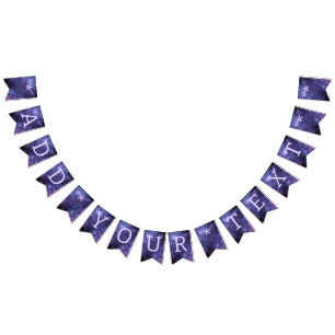 Space Theme Bunting Flags Wimpelkette