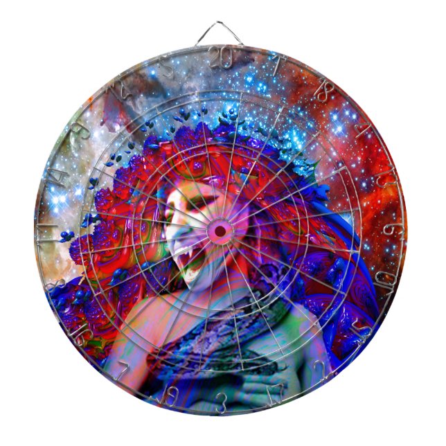 Space Vampire Dartscheibe (vorne)