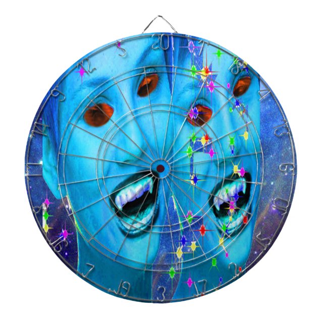 Space Vampires Dartscheibe (vorne)