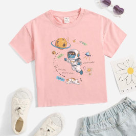 Space-Vektor-T-Shirt-Design und Baby-Trends | Baby T-shirt