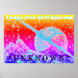 Space Wanderer Unknown Movie Poster Kunst