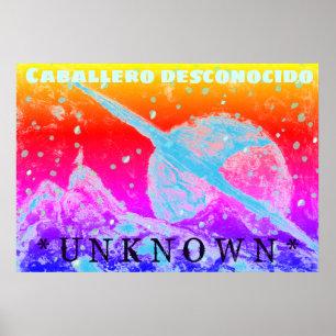 Space Wanderer Unknown Movie Poster Kunst