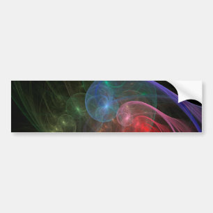 Space Wave Autoaufkleber