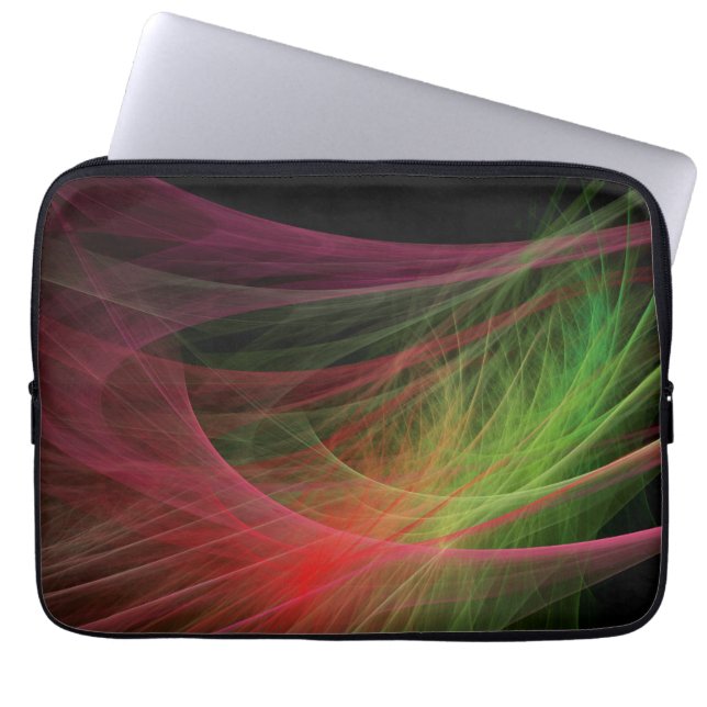 Space Wave Laptopschutzhülle (Vorderseite)