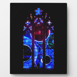 Space Window in Washington National Cathedral Fotoplatte