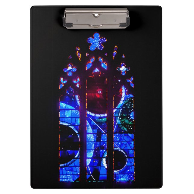 Space Window in Washington National Cathedral Klemmbrett (Vorderseite)