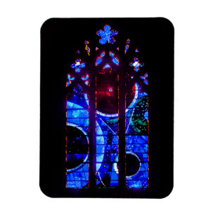 Space Window in Washington National Cathedral Magnet
