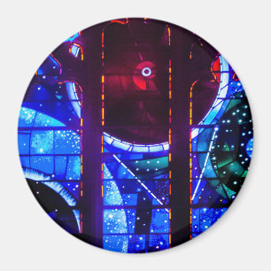 Space Window in Washington National Cathedral Magnet