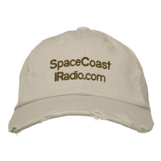 SpaceCoastIRadio.com Bestickte Kappe