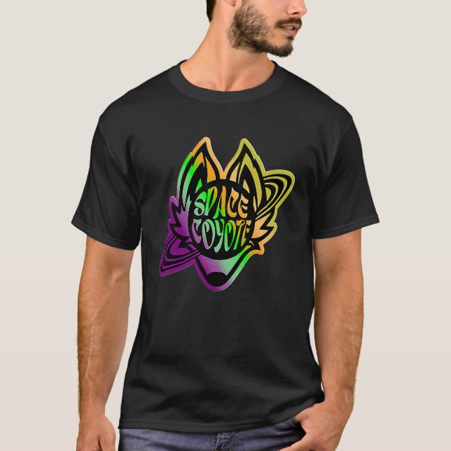 SpaceCoyote Planet T-Shirt (Vorderseite)