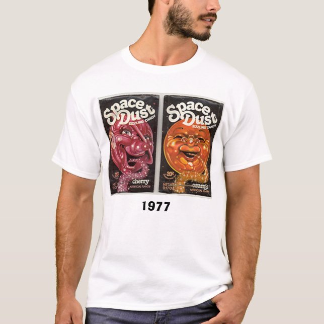 spacedust, 1977 T-Shirt (Vorderseite)