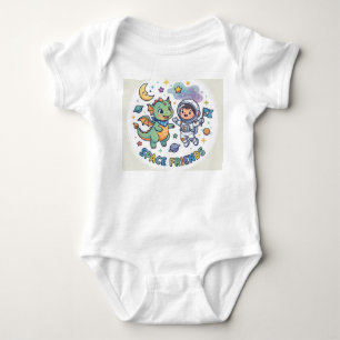 SpaceFriends Babysachen Baby Strampler