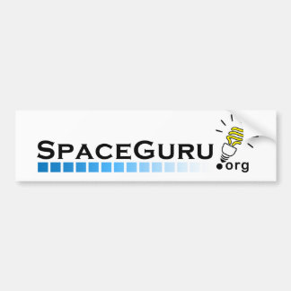 SpaceGuru Logo-Autoaufkleber Autoaufkleber