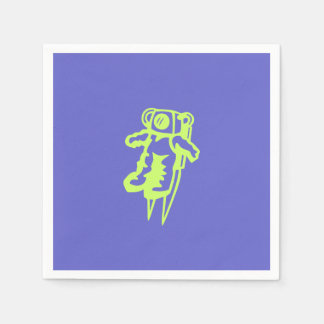 Spaceman Paper Napkin Serviette