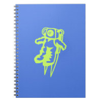 Spaceman Spiral Foto Notebook