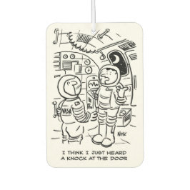 Spacemen im Raumschiff Hörklopfen Autolufterfrischer