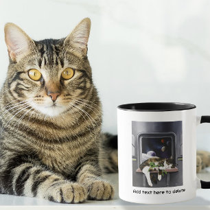 Spaceship Cat Sci-Fi Niedlich Tasse