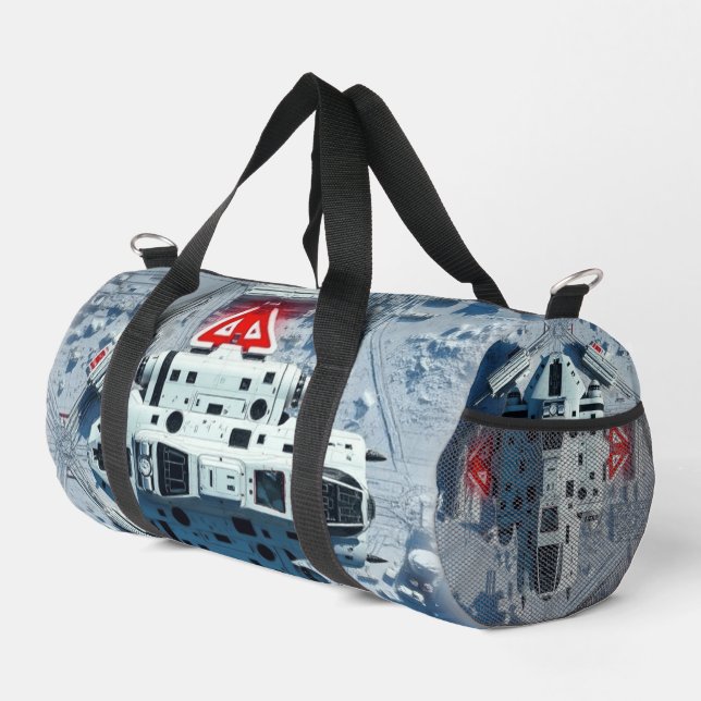 SPACESHIP DUFFLE BAG (Rechte Ecke)