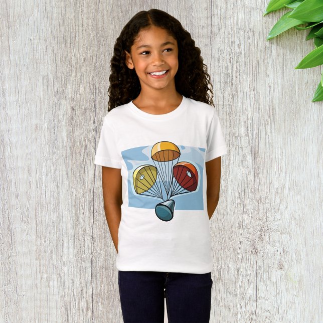 Spaceship Returning Girls T - Shirt (Von Creator hochgeladen)