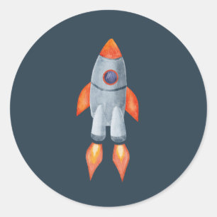 Spaceship Sticker