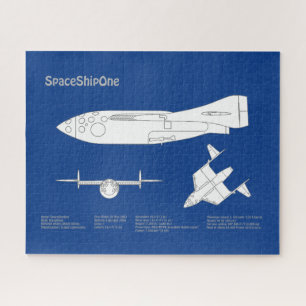 SpaceShipOne - Flugzeugkonzepte ABD Puzzle