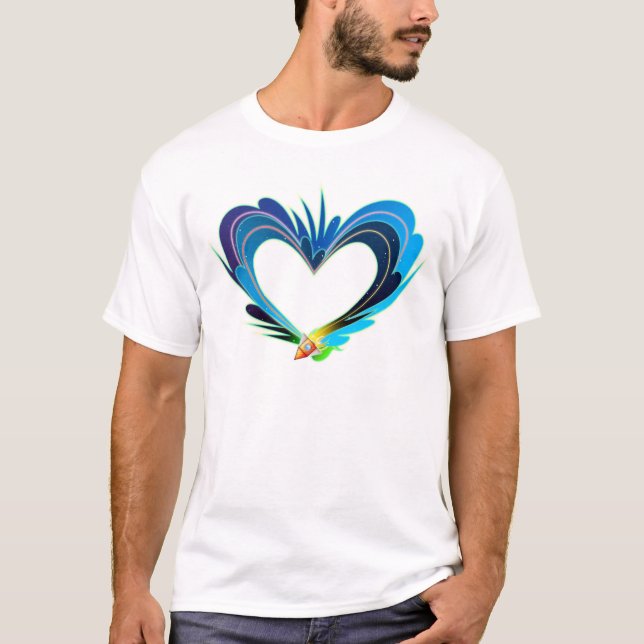 Spacetrail of Love T-Shirt (Vorderseite)