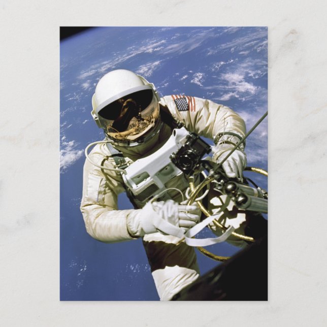Spacewalk Postkarte (Vorderseite)