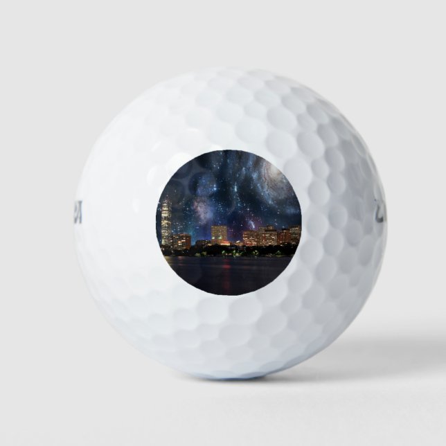 Spacey Boston Golfball (Vorderseite)
