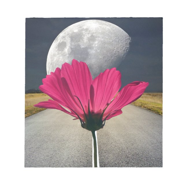 Spacey Cosmos Notizblock (Vorderseite)