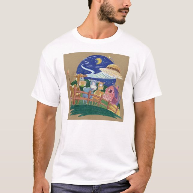 Spacey Kühe T-Shirt (Vorderseite)