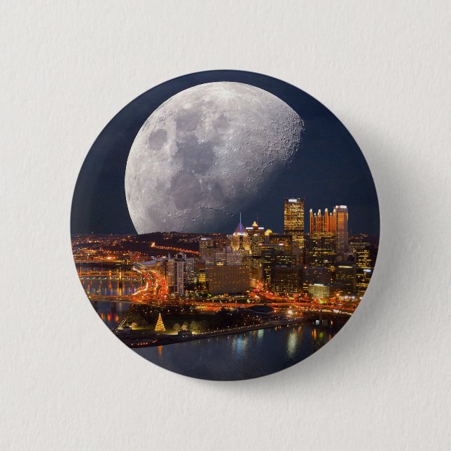 Spacey Pittsburgh Button (Vorderseite)