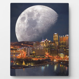 Spacey Pittsburgh Fotoplatte