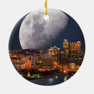 Spacey Pittsburgh Keramikornament