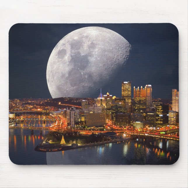 Spacey Pittsburgh Mousepad (Vorne)