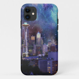 Spacey Seattle iPhone 11 Hülle