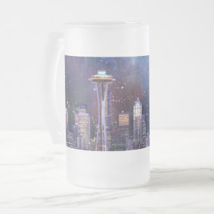 Spacey Seattle Mattglas Bierglas