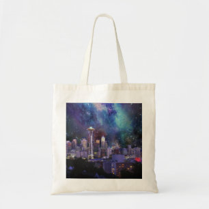 Spacey Seattle Tragetasche