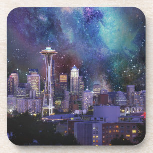 Spacey Seattle Untersetzer