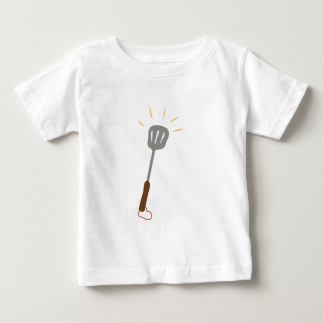 Spachtel Baby T-shirt (Vorderseite)