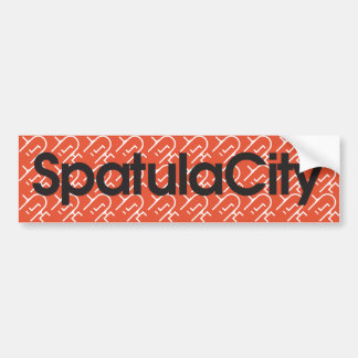 Spachtel-Stadt-Autoaufkleber Autoaufkleber
