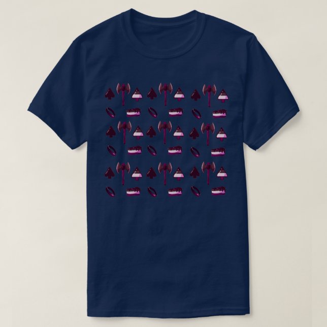 Spade and ax and cake Classic TShirt (Design vorne)